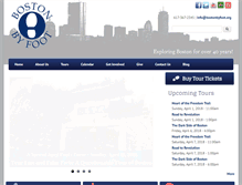 Tablet Screenshot of bostonbyfoot.org